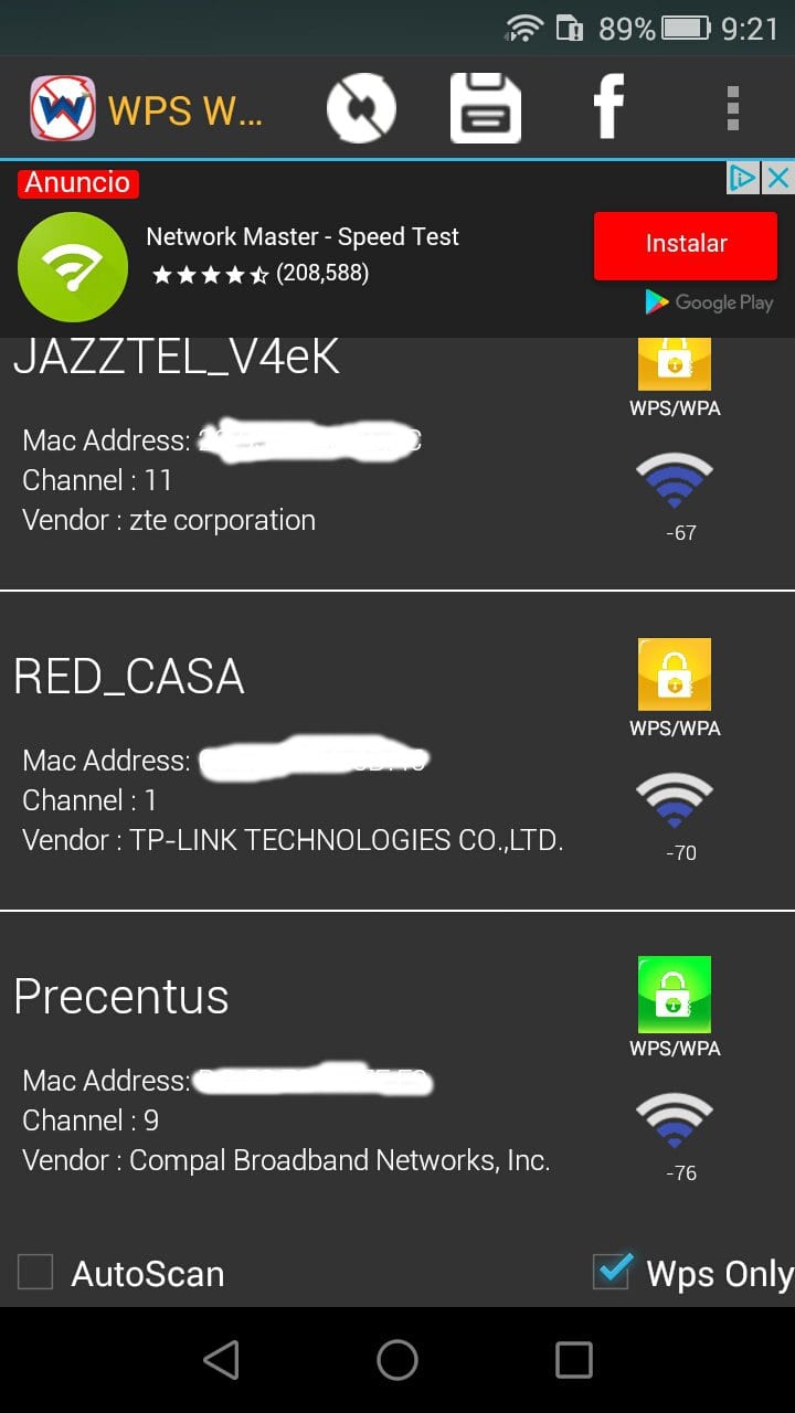 WiFi WPS WPA Tester