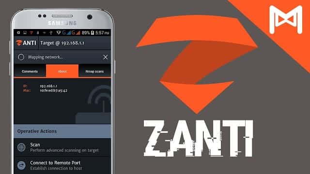 zanti - hacking app for android