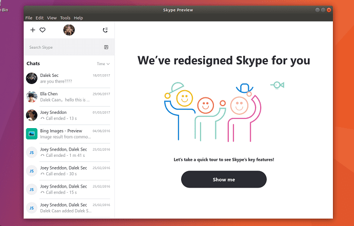 Skype now available as a snap app for Linux users