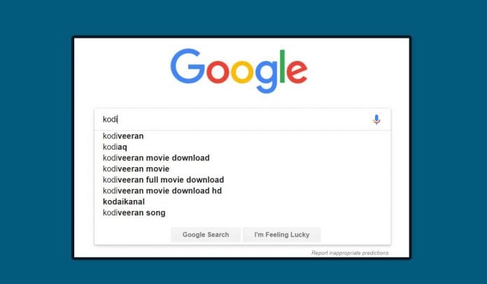 google removed kodi from search result