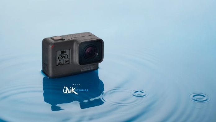 gopro entry level action camera with touch screen