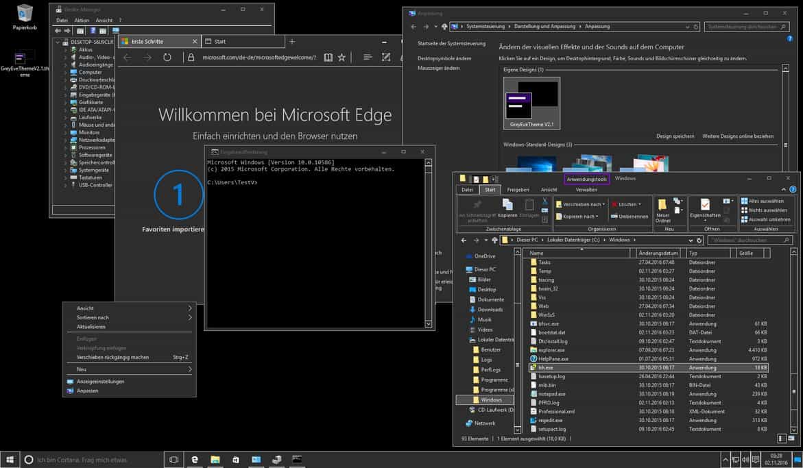 windows 10 dark theme - Best Windows 10 Themes and Skins