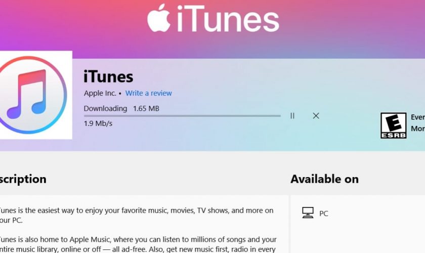 where are itunes music stored windows 10