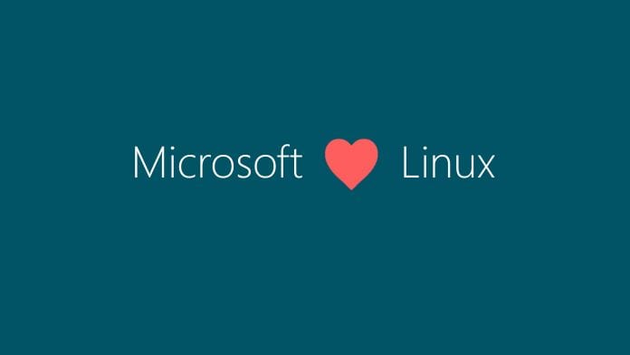 microsoft love linux