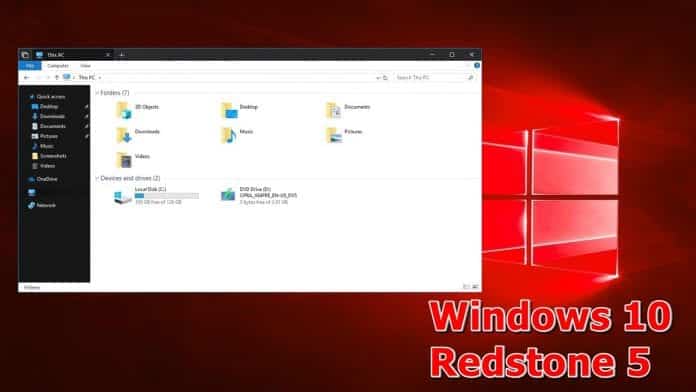 Microsoft is finally adding a dark theme to File Explorer in Windows 10 Redstone 5