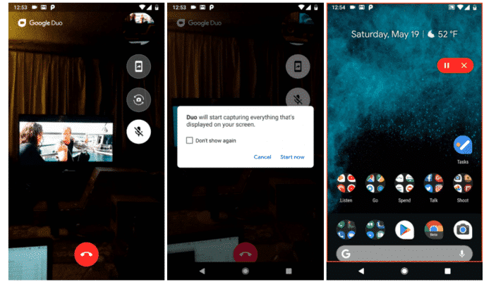 Google Duo Rolls Out Screen Sharing Feature, Here’s How To Get It