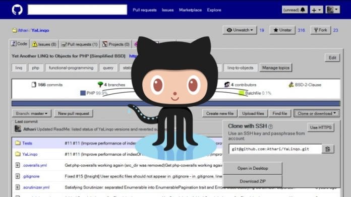 GitHub gets a modern makeover of classical Windows 9x