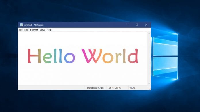 Microsoft Notepad For Windows Gets Its First Major Update In Years