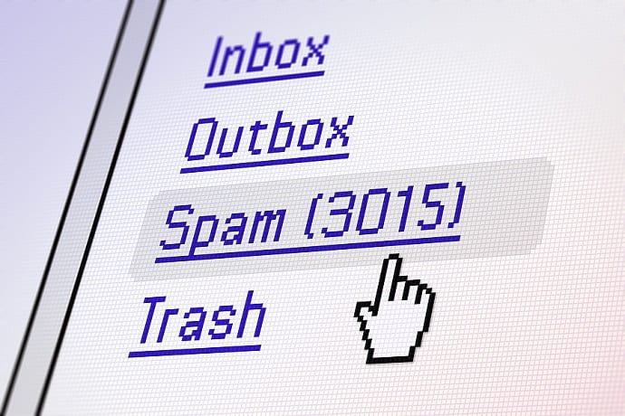 Ways to avoid spam when using internet
