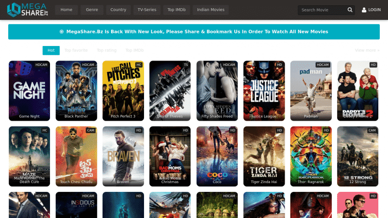 Megashare: Watch Free Movies and TV Shows Online
