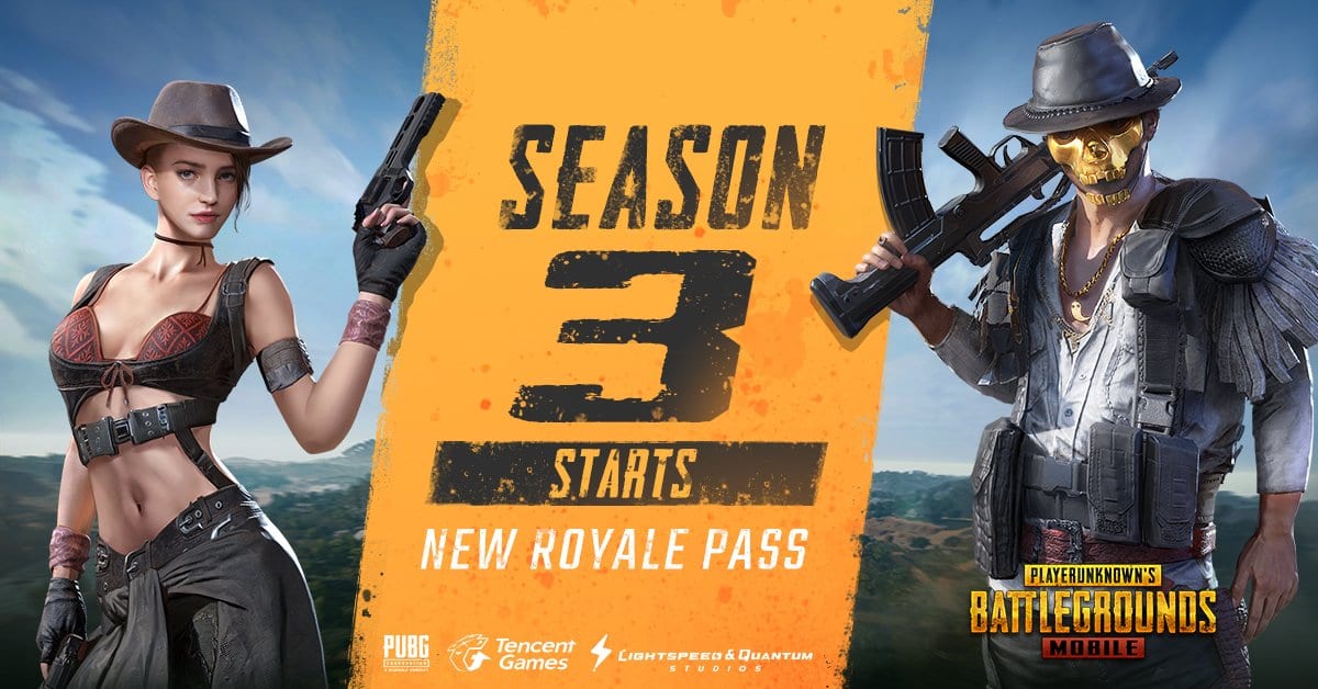  PUBG  Mobile Season 3 update with new Royale  Pass  is here 