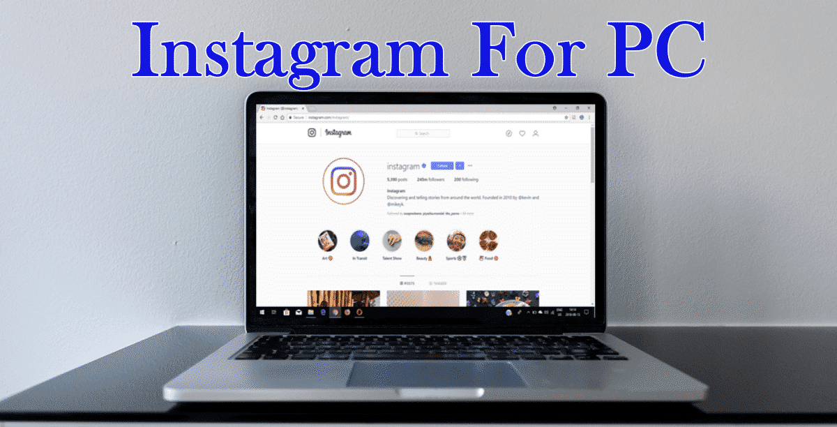 instagram for pc