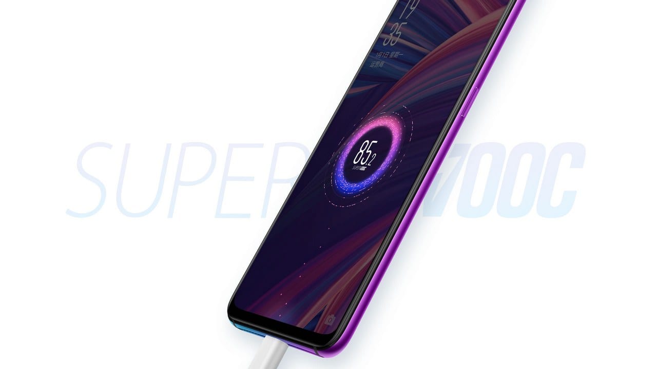 oppo r17 pro super vooc charging