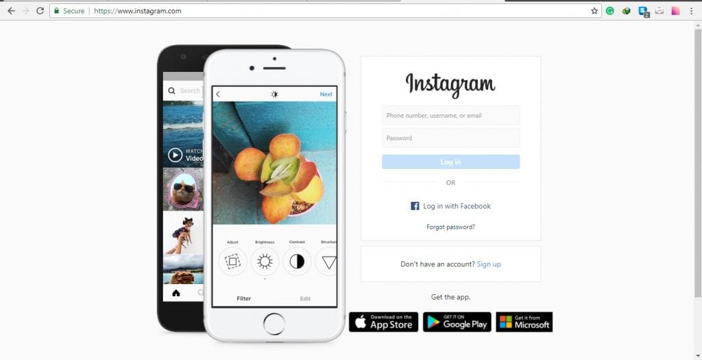instagram windows 7 pc download