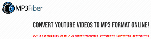 YouTube-Ripper MP3Fiber Shuts Down- 5 Best free Alternatives