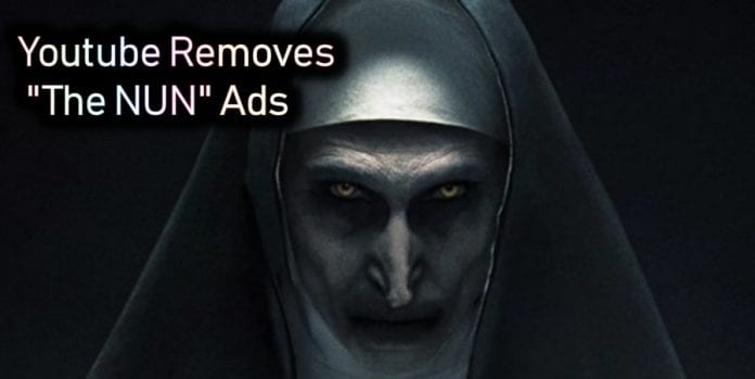 YouTube Removes The Nun Trailer Because Of ‘Shocking Content’