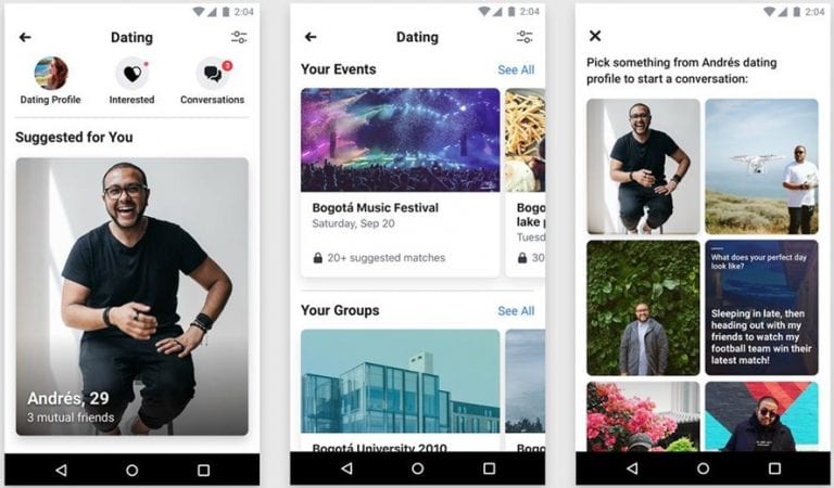 Facebook Dating feature starts rolling out in Columbia