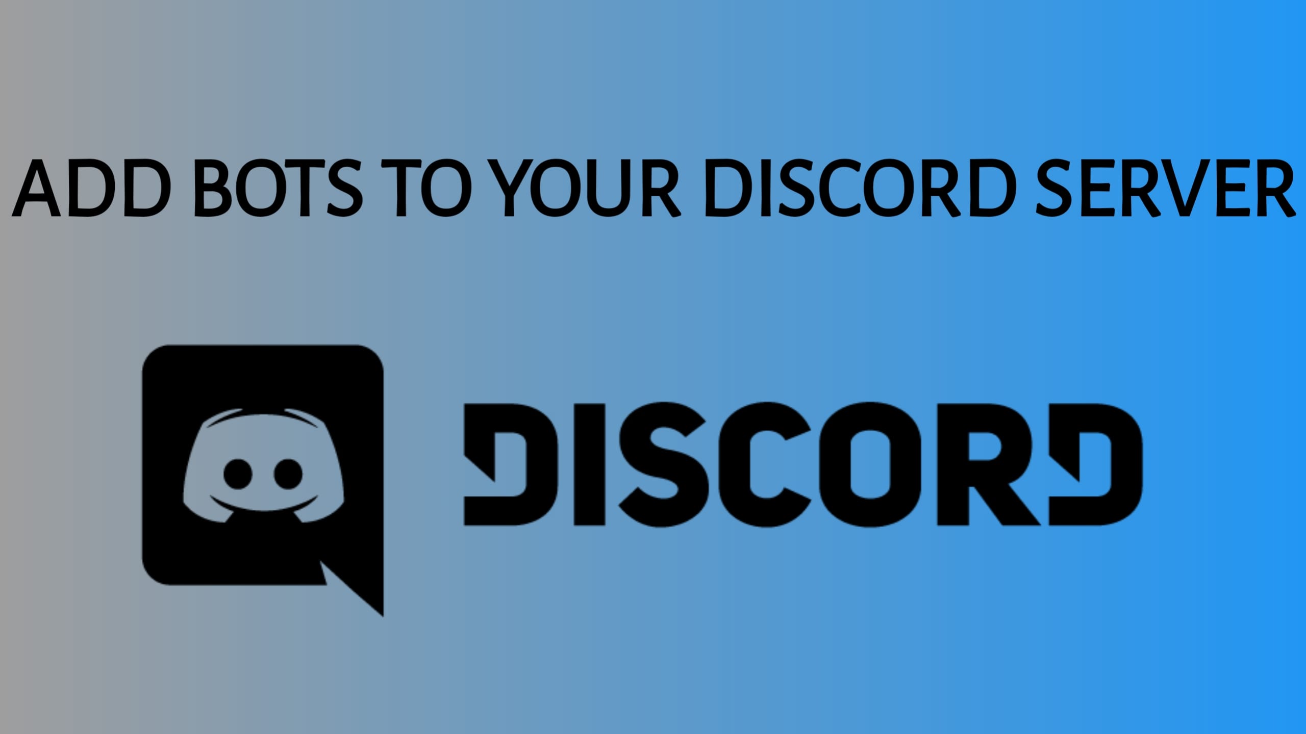 Add Discord Bot To Server