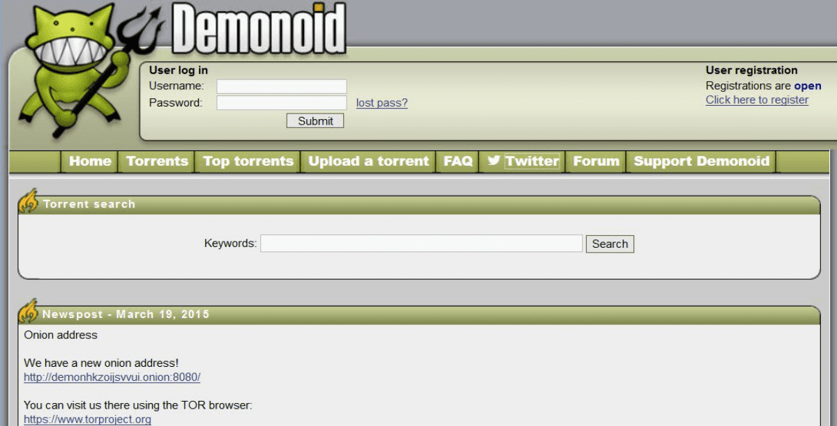 Demonoid: Alternatives / Proxy: 2021 [ Best Torrent Sites ]