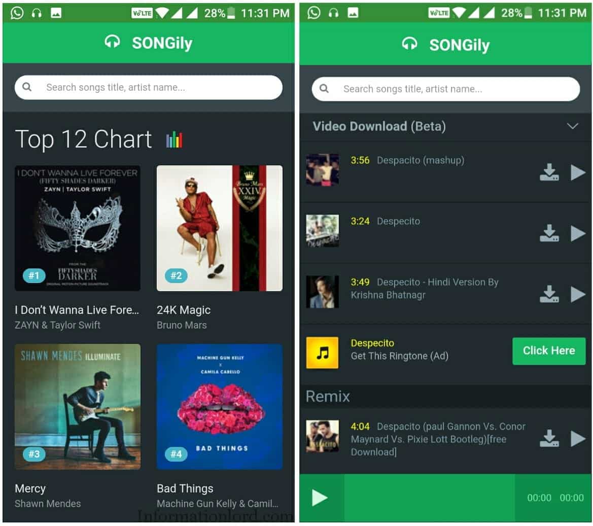 music download apps