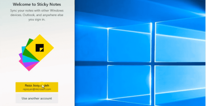 Microsoft roles out new style Sticky notes 3 for windows 10