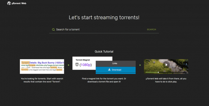 BitTorrent launches uTorrent Web for simple torrenting experience