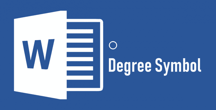 Ways to Insert Degree Symbol in MS Word - 2018