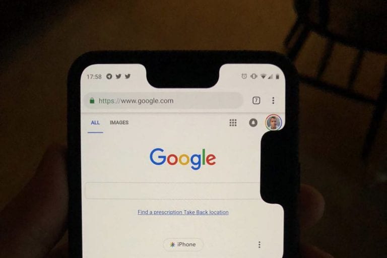 Major glitch in Pixel 3 XL is causing a second notch to appear