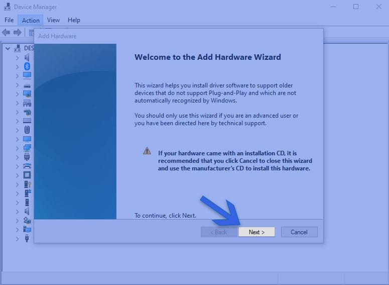 Add Audio Hardware Windows 10