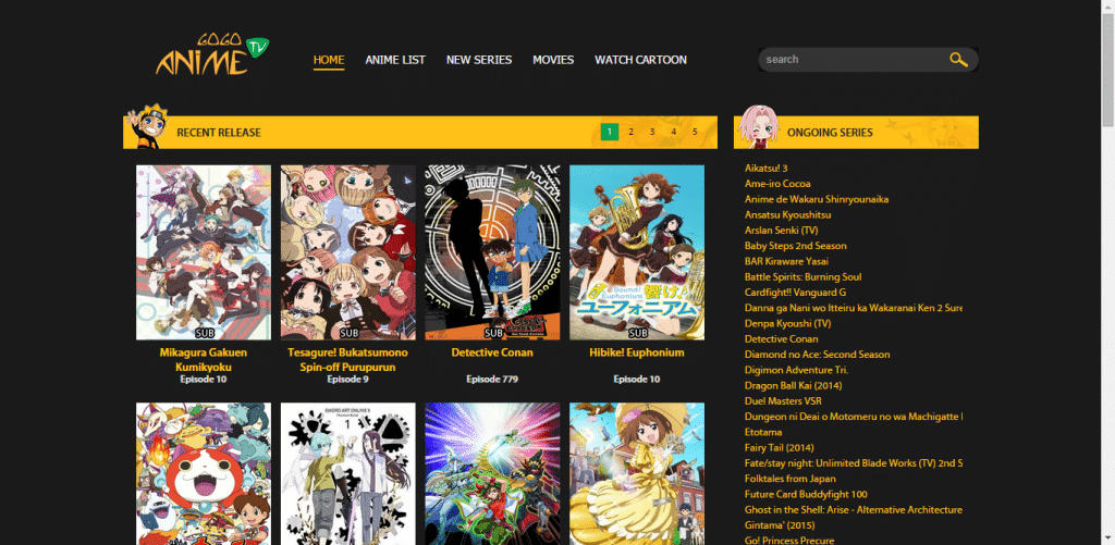 top free anime websites to watch