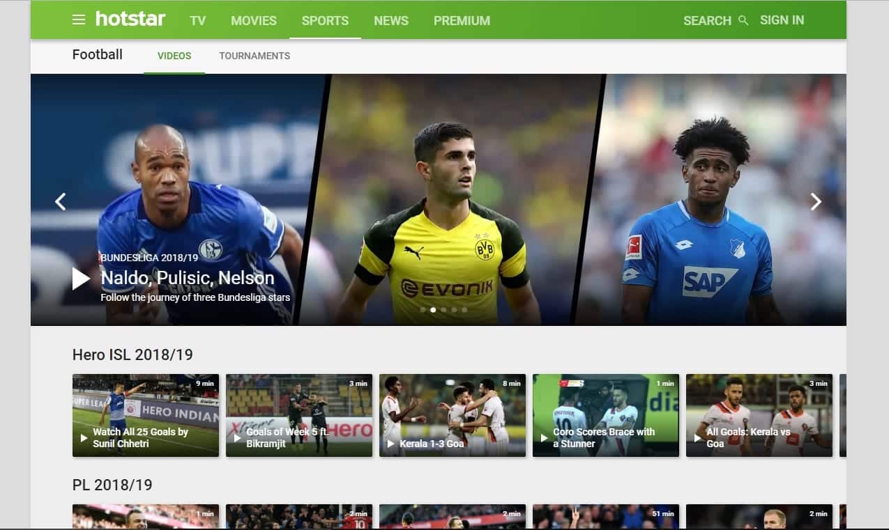 websites for free live football streaming