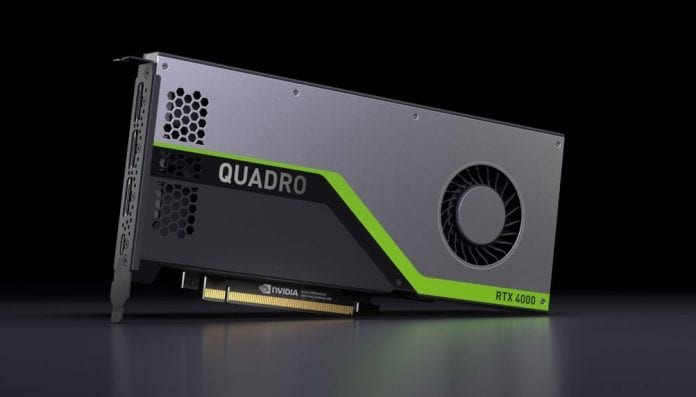 NVIDIA unveils the Quadro RTX 4000 GPU