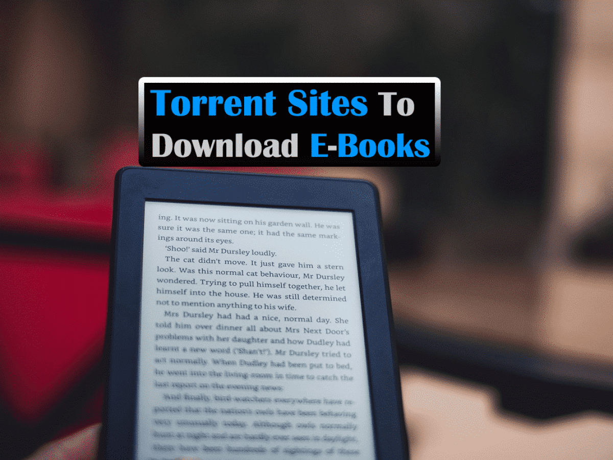 10 Best Torrent Sites To Download E Books Working Free Download 2020