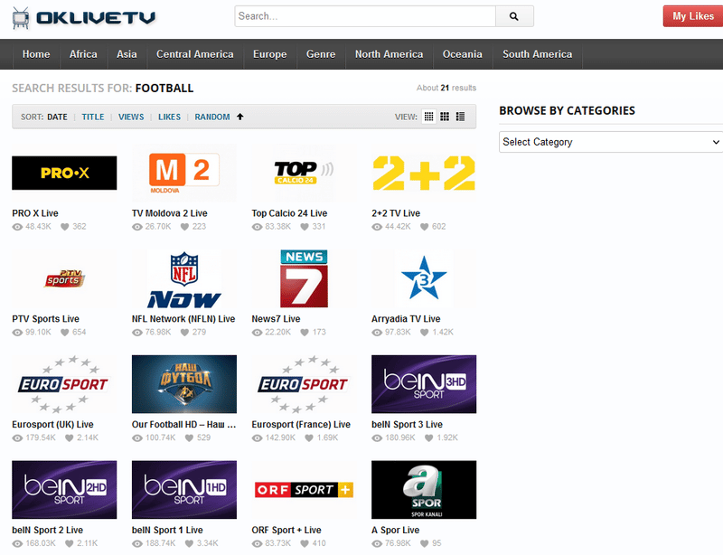 OKlivetv free football streaming website
