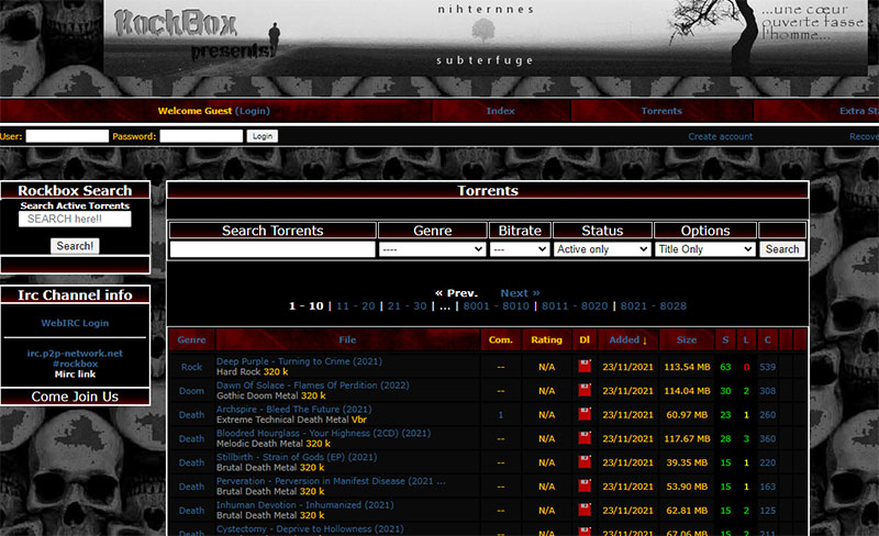 rockbox website