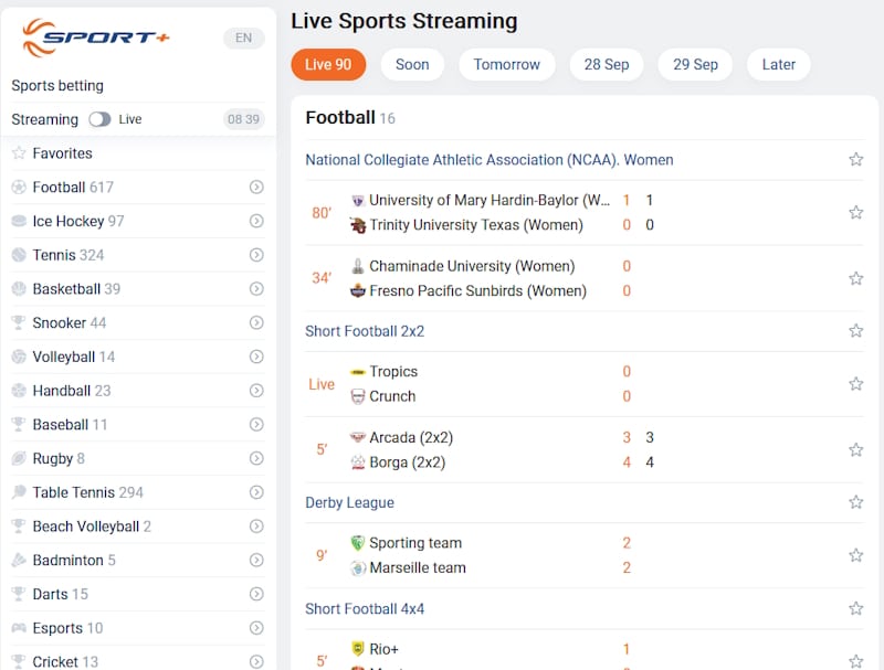 best football streaming site