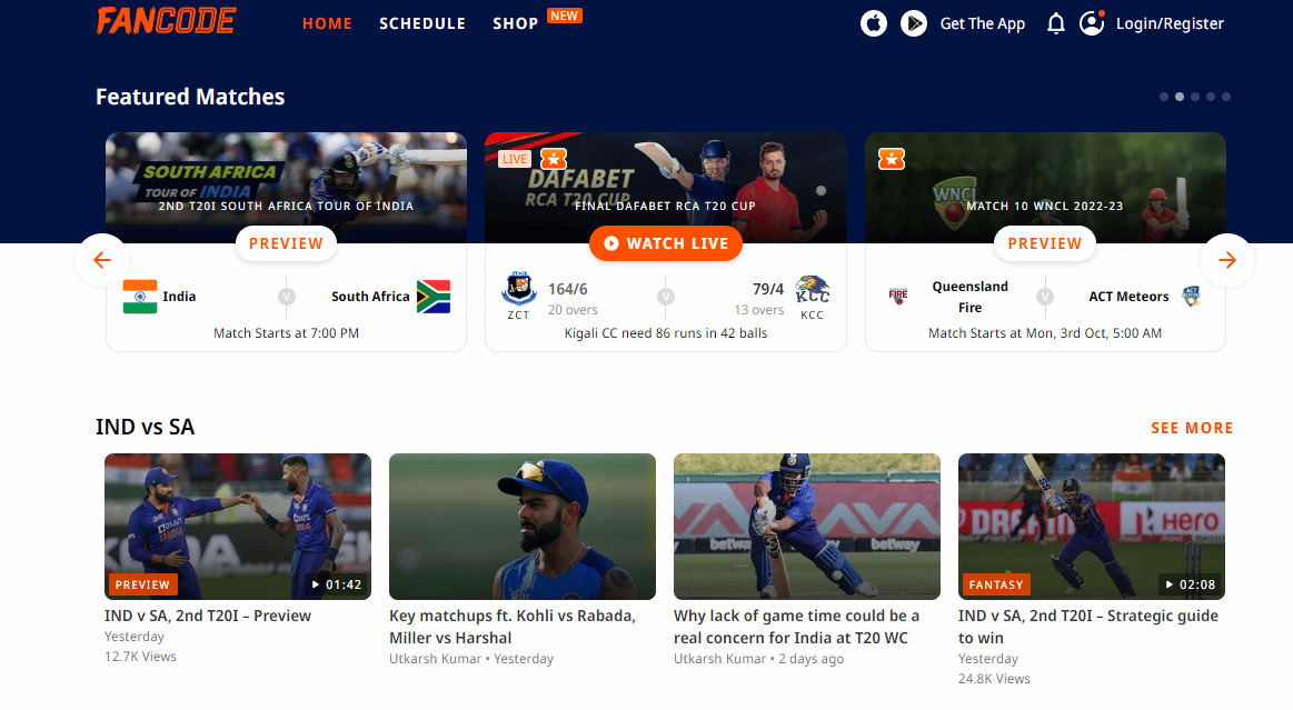 15 Best Free Live Cricket Streaming Sites List In 2023 - 75