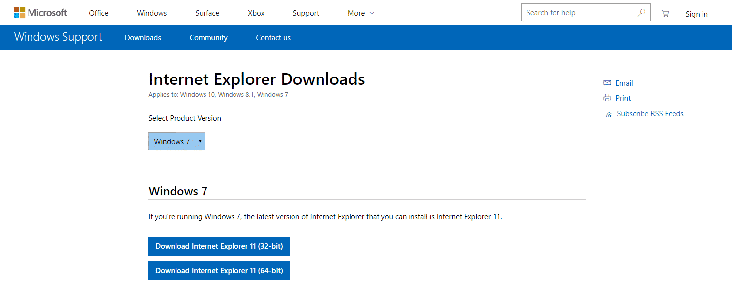 Internet explorer 11 for windows 7 32 bit full download 32