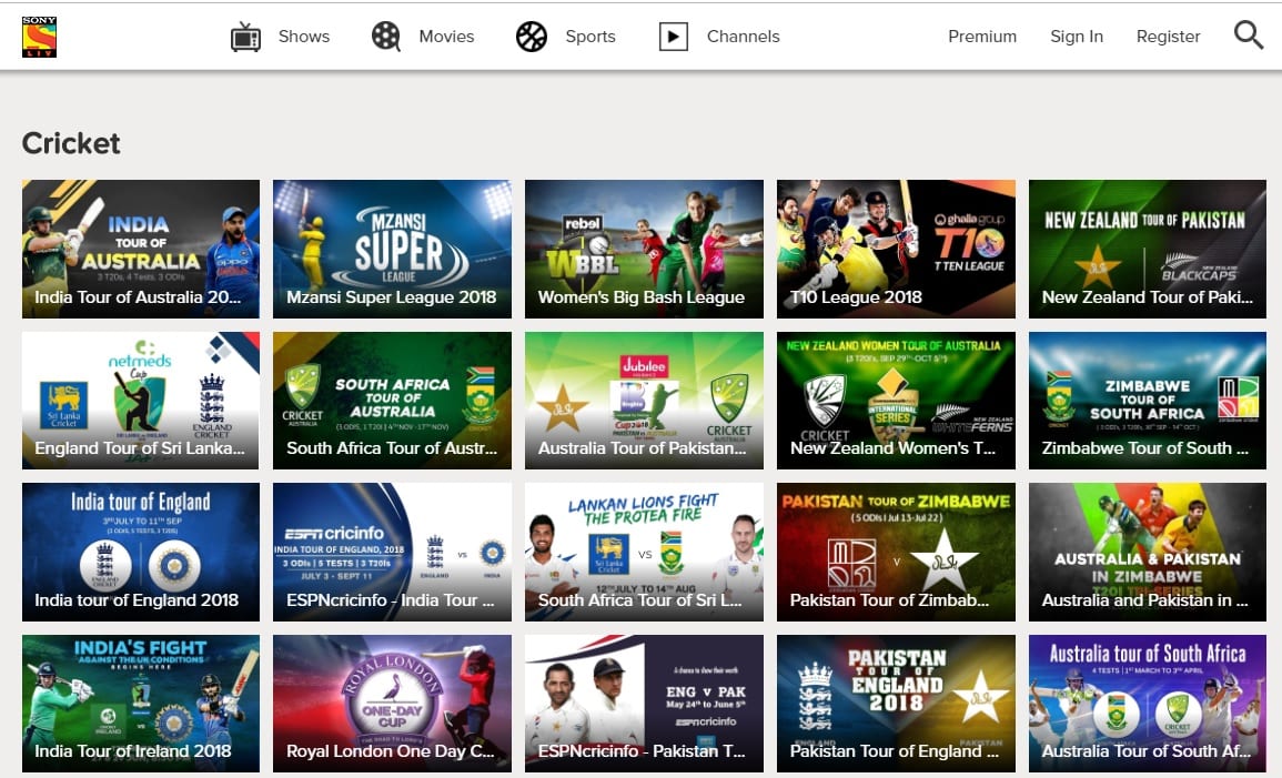 live cricket feed free