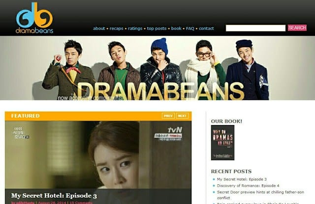 dramabeans - best korean drama website 