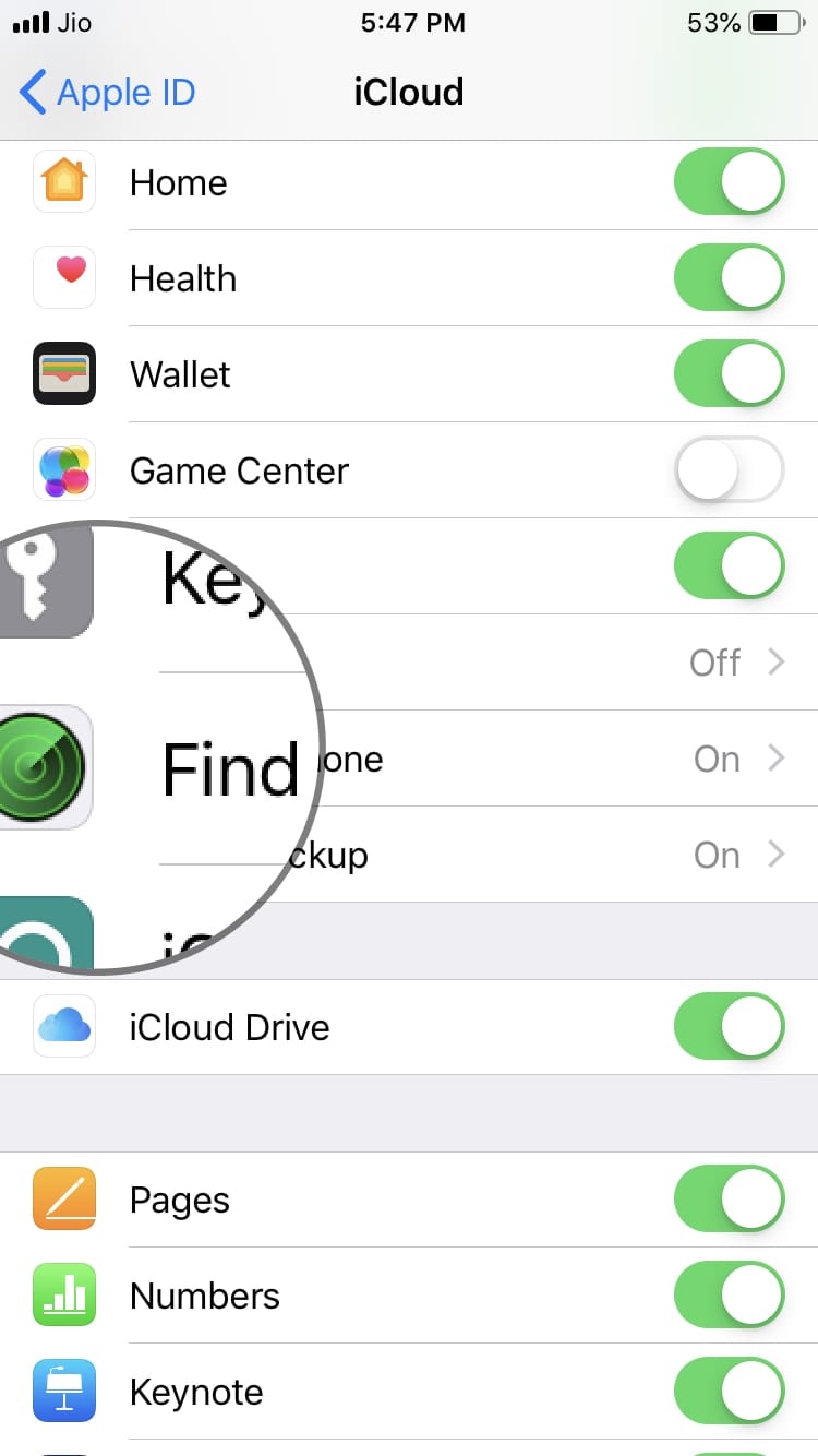 How to turn off Find My iPhone on your iPhone  iPad and Mac Device - 97