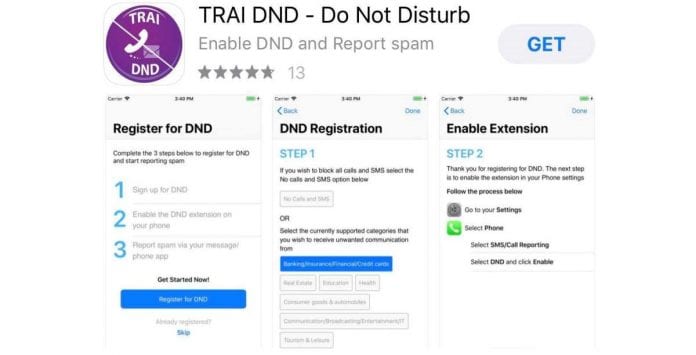 Apple quietly adds India’s DND app to App Store