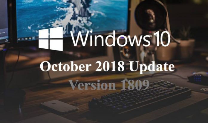 Microsoft’s Windows 10 October Update