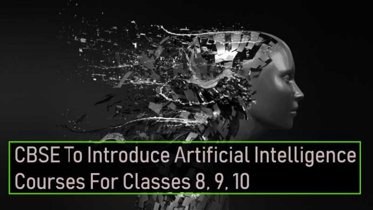 CBSE Will Soon Introduce Artificial Intelligence Courses For Classes 8, 9, 10