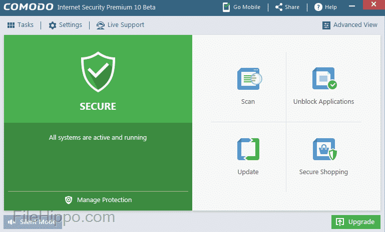 Comodo Antivirus 10 free antivirus software