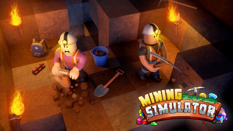 لعبة Mining Simulator Roblox