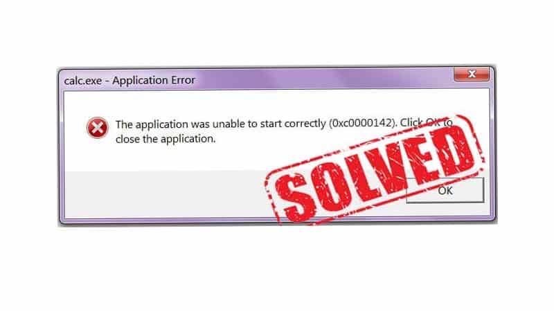 How To Fix Application Error 0xc0000142 On Windows 10