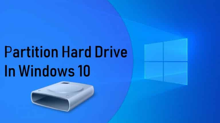 How To Partition A Hard Drive In Windows 10 [Free, No Software Required]