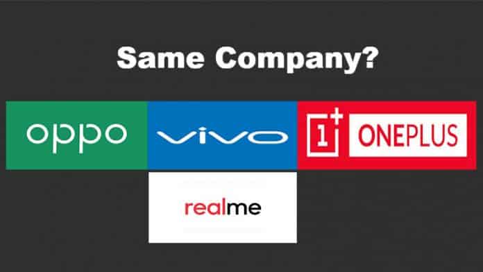 Company behind OPPO, VIVO, OnePlus and Realme Smartphones