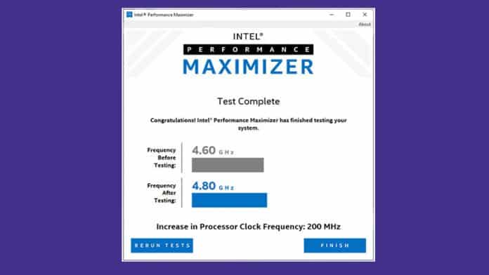 Intel launches 'Performance Maximizer' one-click overclocking tool